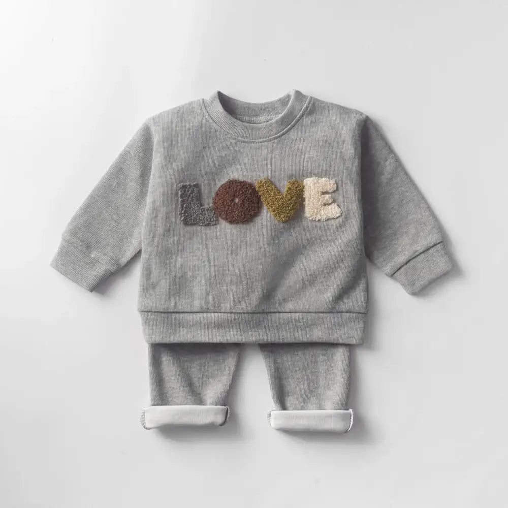 Organic Cotton Sweatshirt Set