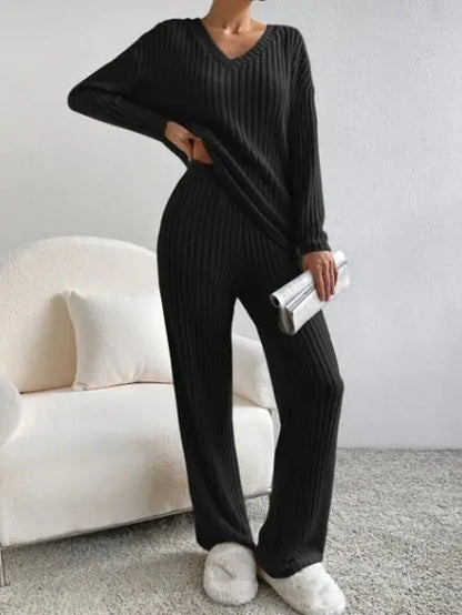 Casual 2-Piece Autumn Loungewear Set