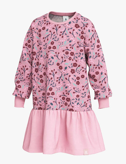 Girls Dress ELORA - Autumn Flowers