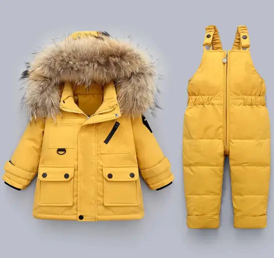 Winter Baby Down Jacket Suit