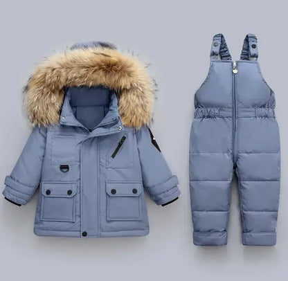 Winter Baby Down Jacket Suit