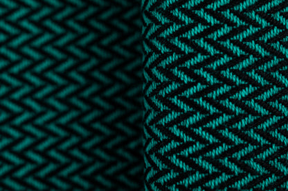 lennylamb woven wrap / vävd sjal - emerald