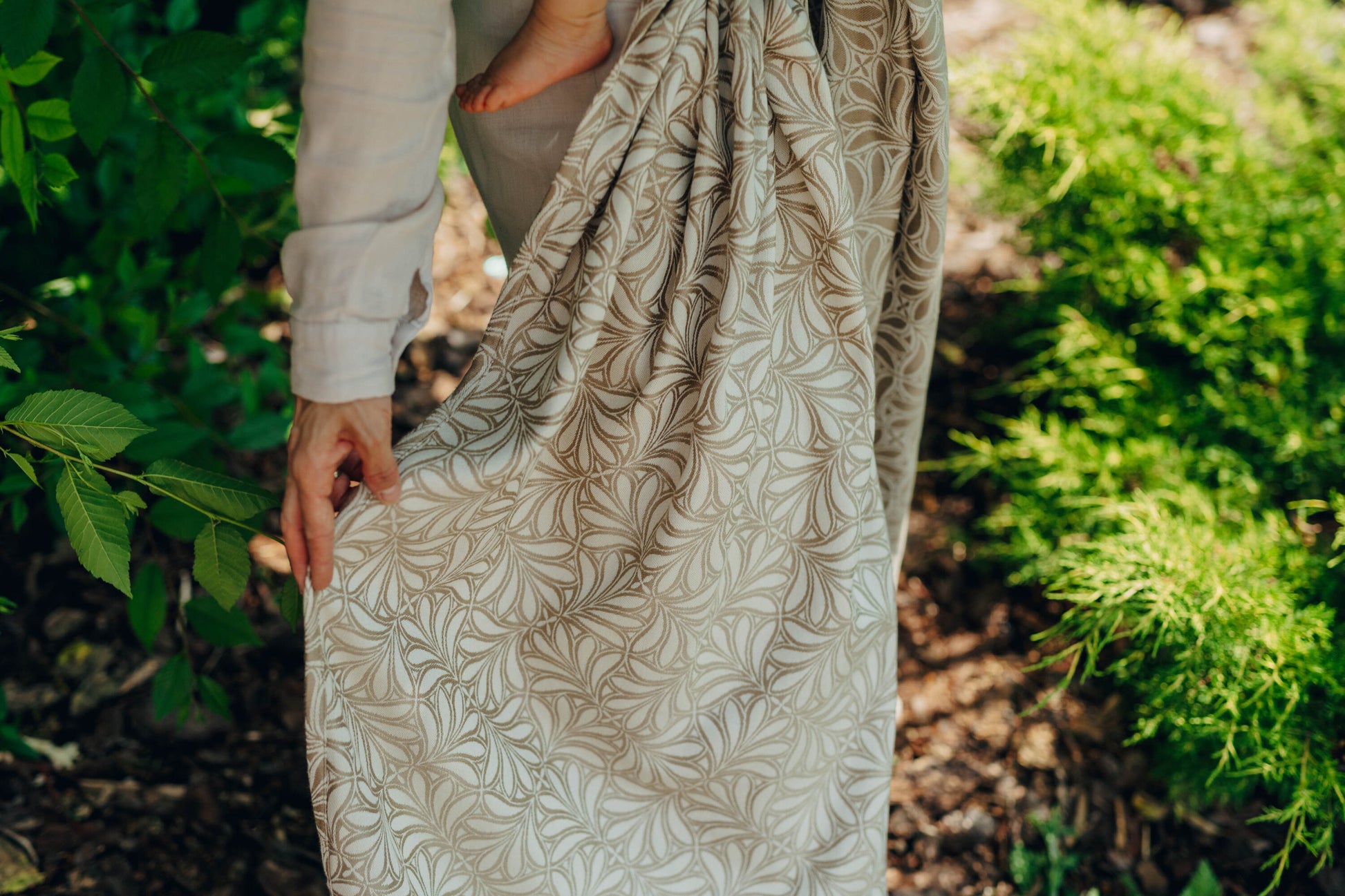 lennylamb woven wrap / vävd sjal - golden hour