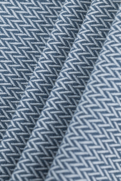 lennylamb woven wrap / vävd sjal - little herringbone grey