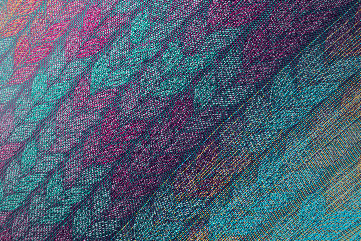 lennylamb woven wrap / vävd sjal - tangled plait