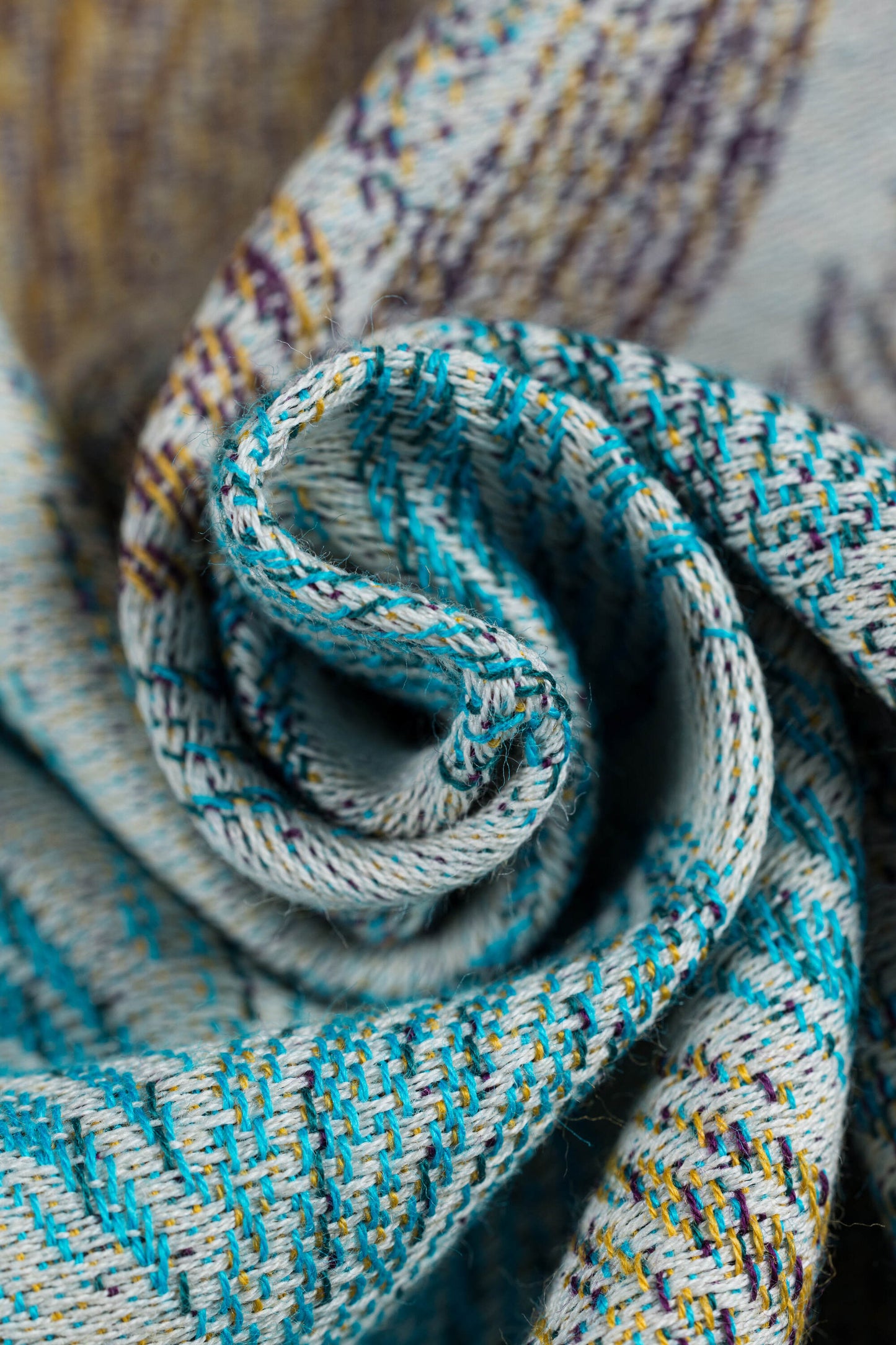 lennylamb woven wrap / vävd sjal - tangled plait